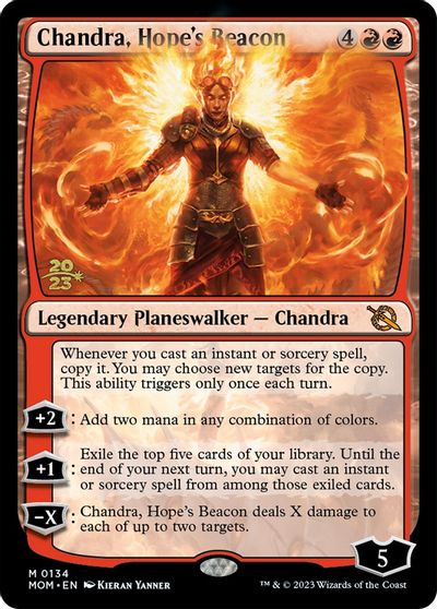 Chandra, Hope's Beacon card art