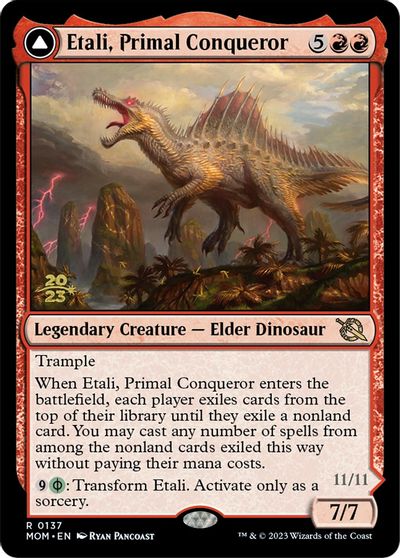 Etali, Primal Conqueror card art