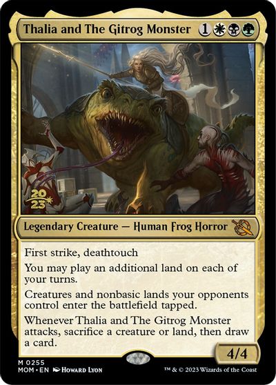 Thalia and The Gitrog Monster card art