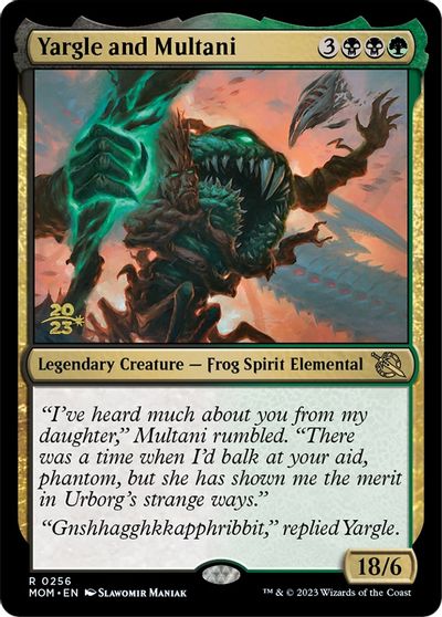 Yargle and Multani card art