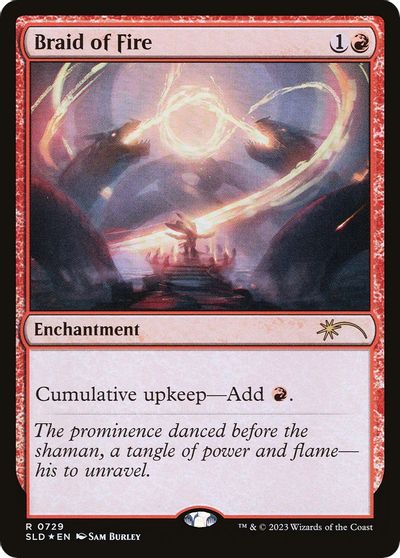 Braid of Fire (729) card art