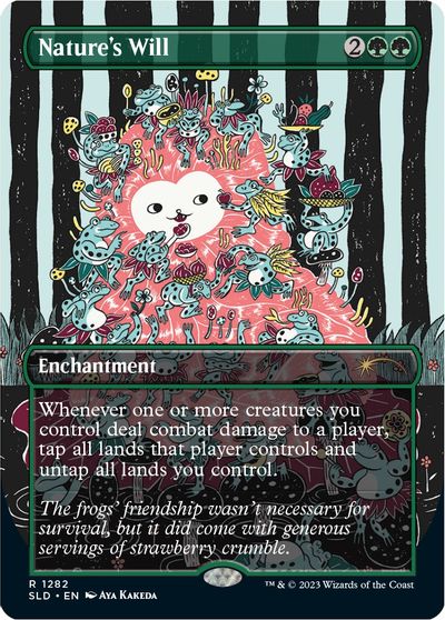 Nature's Will card art
