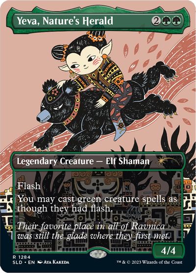 Yeva, Nature's Herald card art