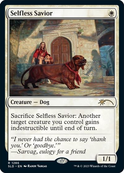 Selfless Savior card art