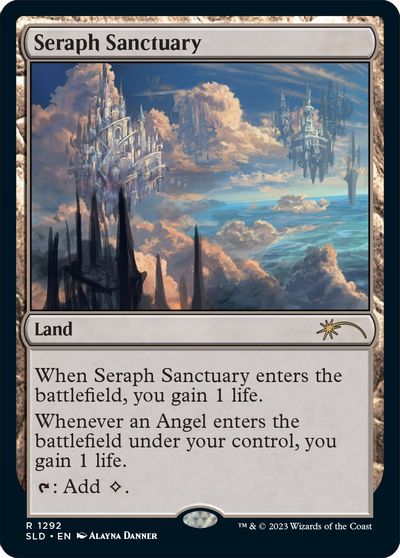 Seraph Sanctuary card art