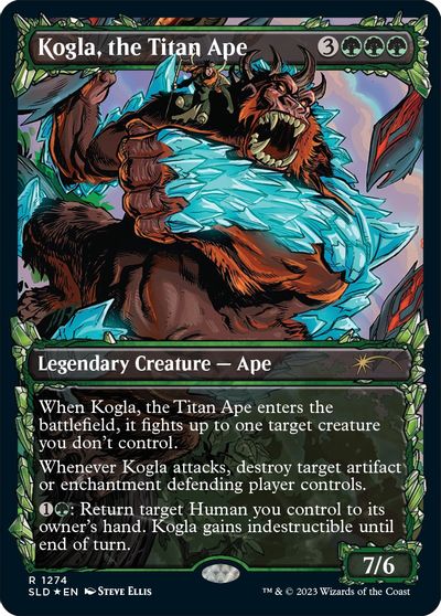 Kogla, the Titan Ape (Halo Foil) card art