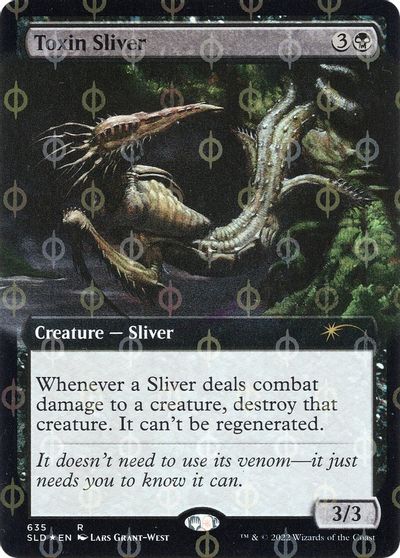 Toxin Sliver (Extended Art) (Step-and-Compleat Foil) card art