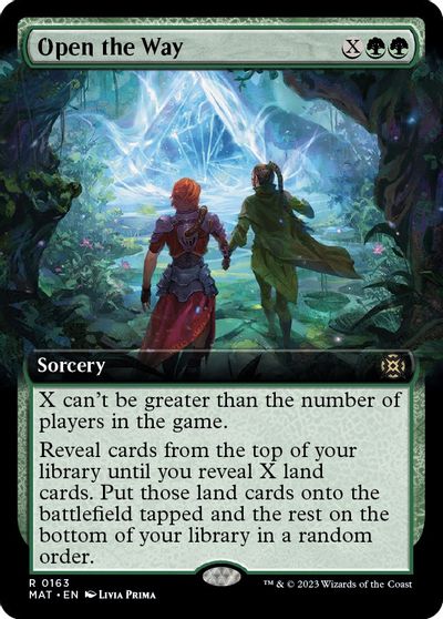 Open the Way (Extended Art) card art