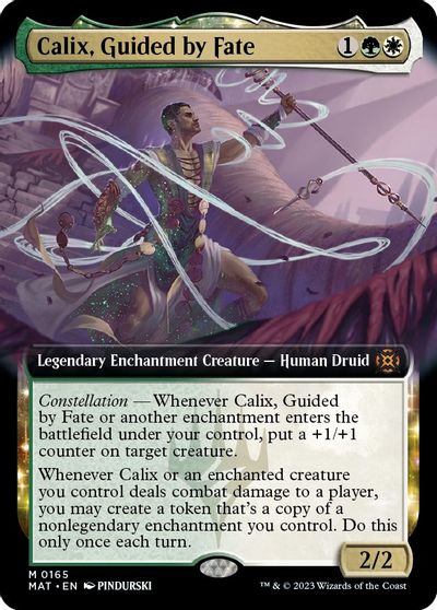 Calix, Guided by Fate (Extended Art) card art
