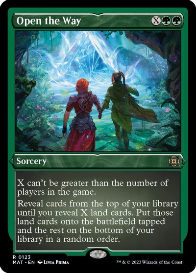 Open the Way (Foil Etched) card art