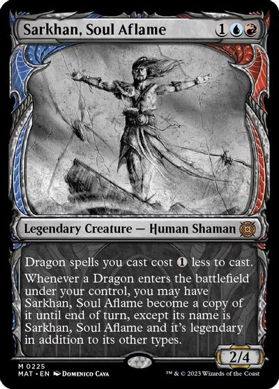 Sarkhan, Soul Aflame (Halo Foil) card art