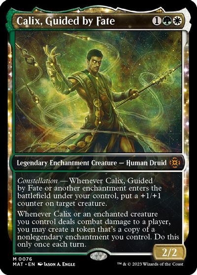 Calix, Guided by Fate (Showcase) card art