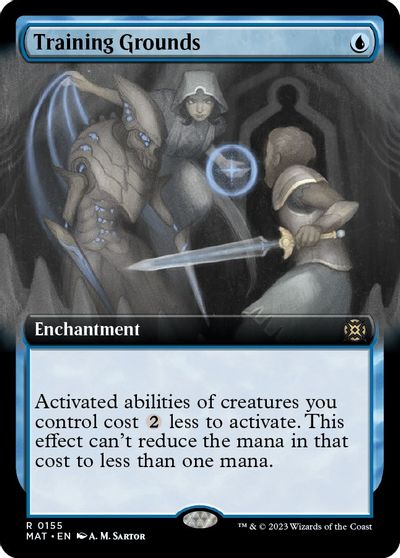 Training Grounds (Extended Art) card art