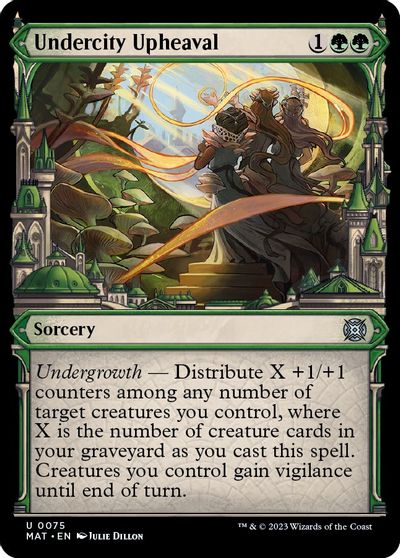 Undercity Upheaval (Showcase) card art