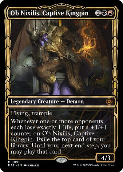 Ob Nixilis, Captive Kingpin (Showcase) card art