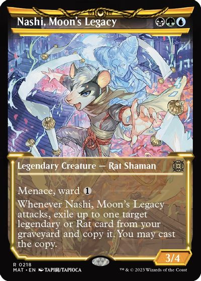 Nashi, Moon's Legacy (Halo Foil) card art