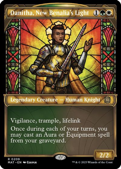 Danitha, New Benalia's Light (Halo Foil) card art