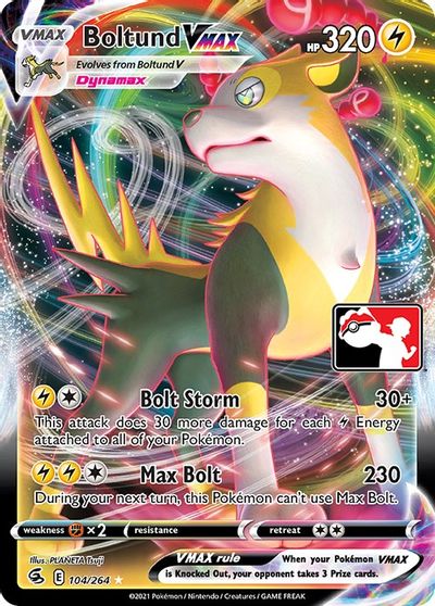 Boltund VMAX - 104/264 card art