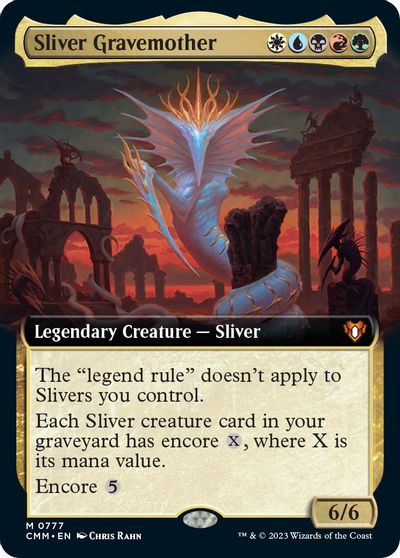 Sliver Gravemother (Extended Art) card art