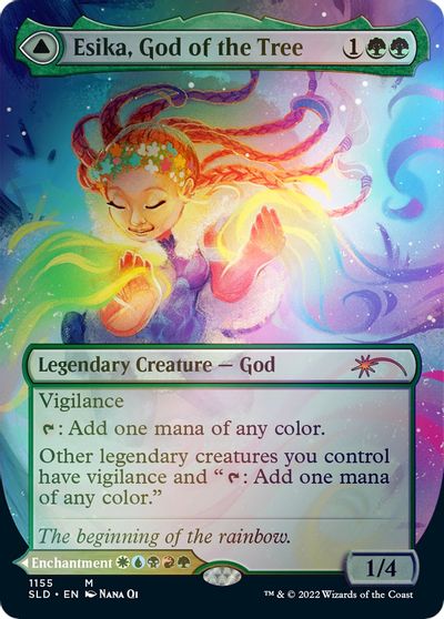 Esika, God of the Tree card art