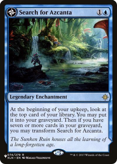 Search for Azcanta card art
