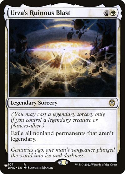 Urza's Ruinous Blast card art