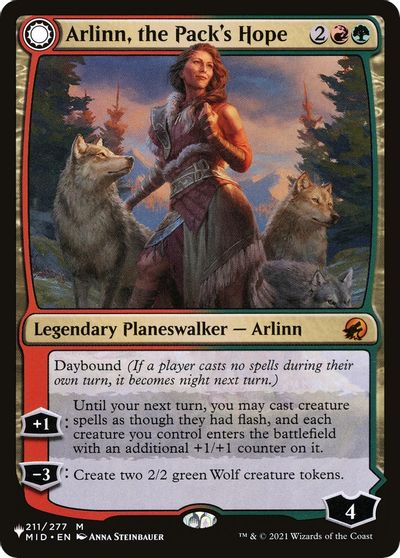 Arlinn, the Pack's Hope card art