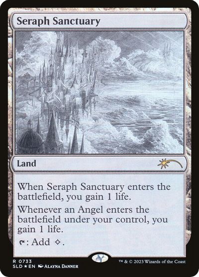 Seraph Sanctuary (Sketch Showcase) card art