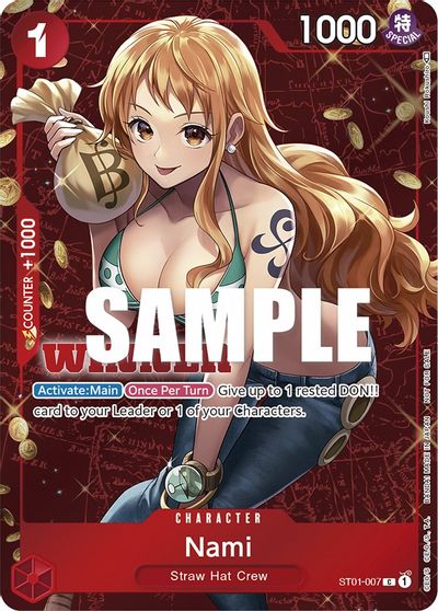 Nami (Tournament Pack Vol. 3) [Winner] card art