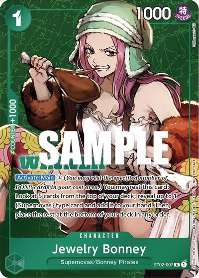 Jewelry Bonney (Tournament Pack Vol. 3) [Winner] card art