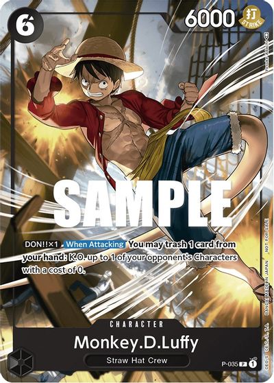 Monkey.D.Luffy (Pirates Party Vol. 3) card art
