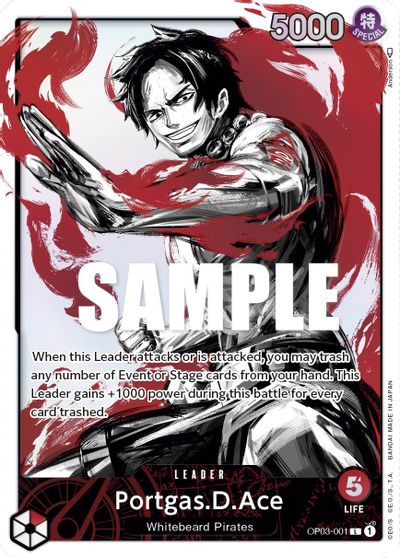Portgas.D.Ace (Alternate Art) card art