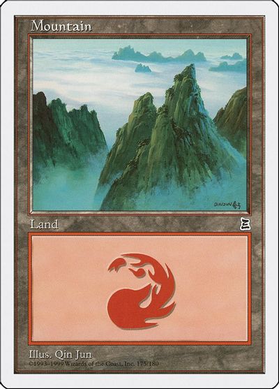 Mountain (175) card art