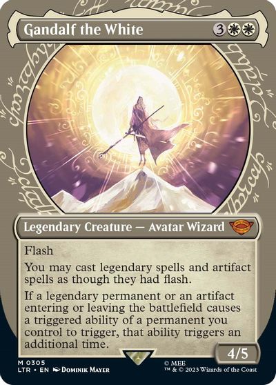 Gandalf the White (Showcase) card art