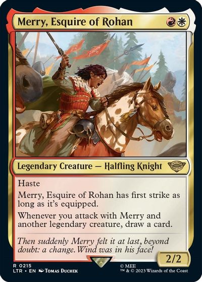 Merry, Esquire of Rohan card art