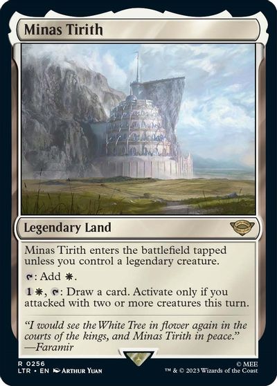 Minas Tirith card art