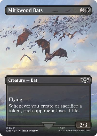 Mirkwood Bats (Borderless) card art