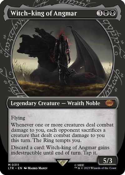 Witch-king of Angmar (Showcase) card art