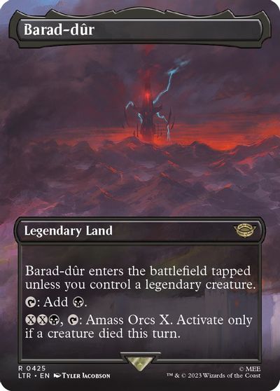 Barad-dur (0425) (Borderless) card art