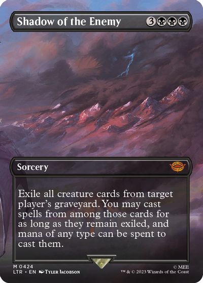 Shadow of the Enemy (Borderless) card art