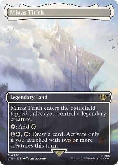 Minas Tirith (0420) (Borderless) card art