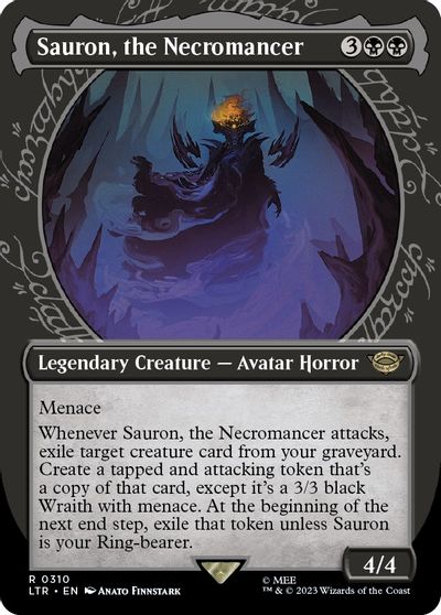 Sauron, the Necromancer (Showcase) card art