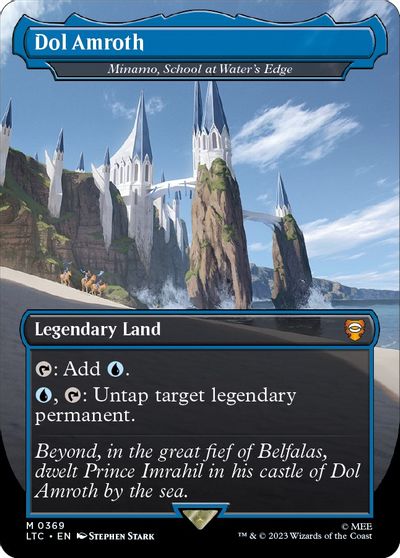 Dol Amroth - Minamo, School at Water's Edge card art