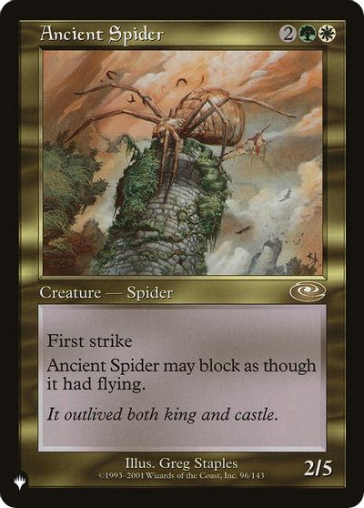Ancient Spider card art