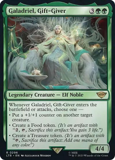 Galadriel, Gift-Giver card art