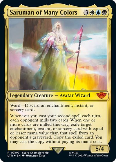 Saruman of Many Colors card art