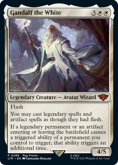 Gandalf the White card art