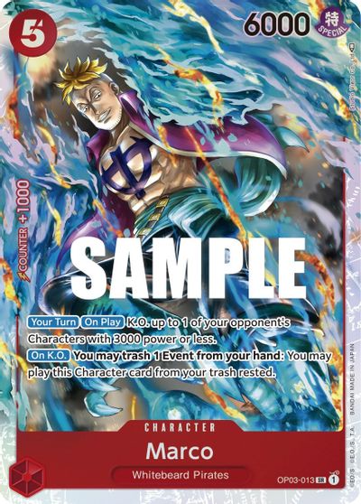 Marco card art