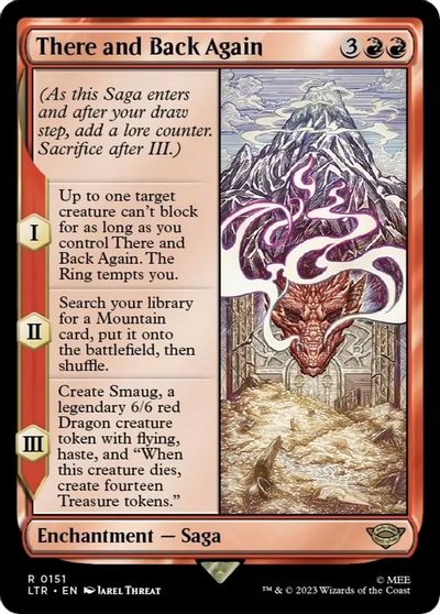 There and Back Again card art