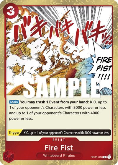Fire Fist card art